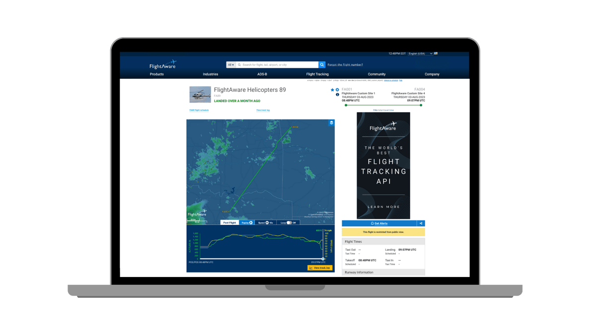 FlightAware Adds Helicopters to Global Flighttracking Service
